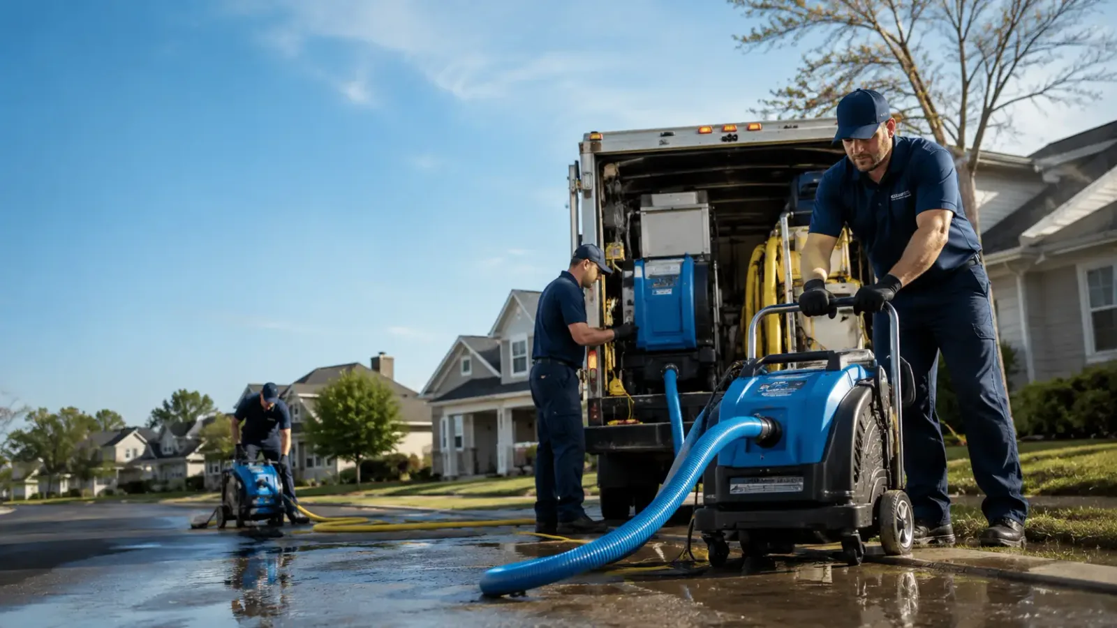 Flood Damage Cleanup in New Stuyahok, AK
